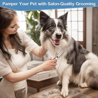 6-piece dog grooming scissors set, view 7 of 9