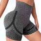 Shorts Leggings de Sport sans couture, Slim Push Up