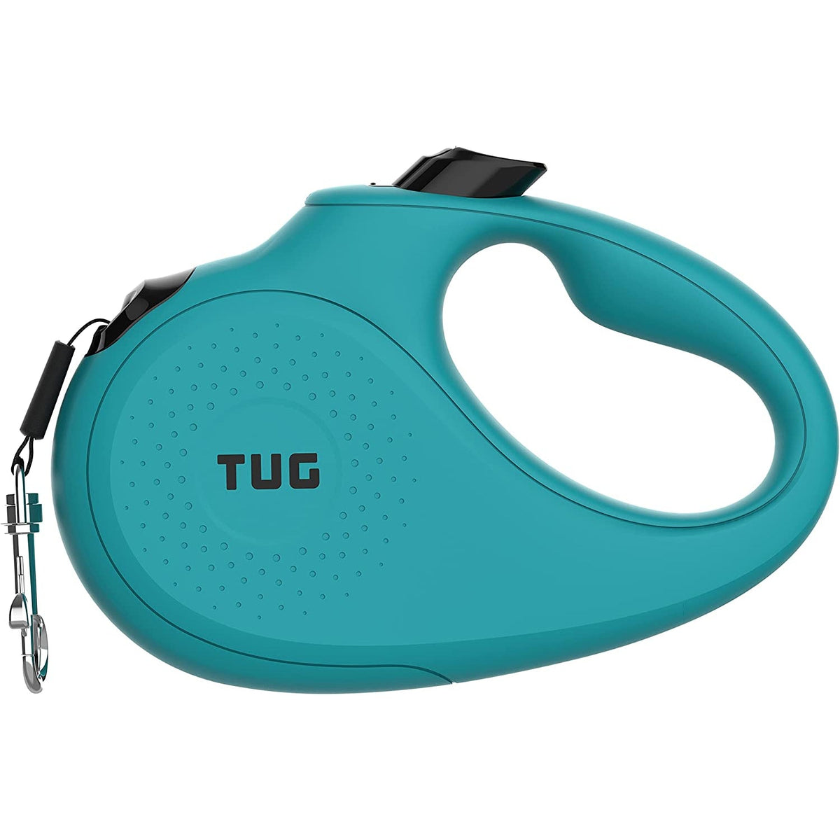 Aqua 16 ft tangle-free retractable dog leash